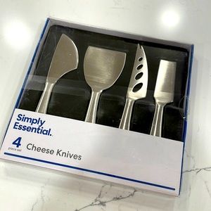 NWT Simply Essential by Bed Bath & Beyond Cheese Knife Set